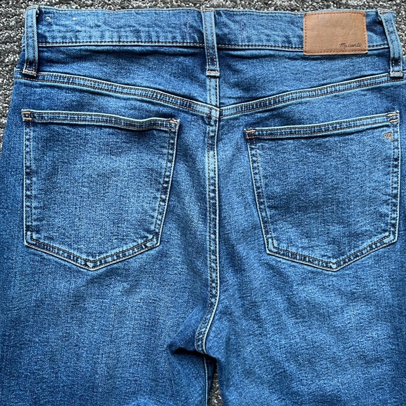 👖Madewell The Perfect Vintage Jean High Rise Stretch Denim Straight Leg sz 28 - Picture 9 of 12